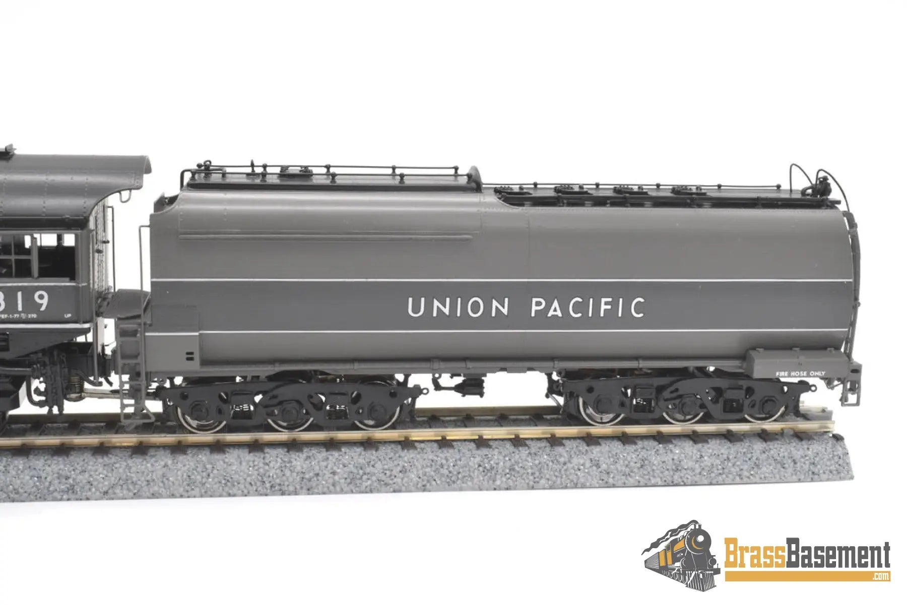 Ho Brass - Overland Omi 4532.1 Union Pacific Fef- 1 #819 Grayhound Mint F/P Steam