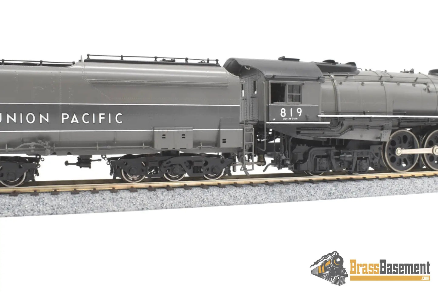 Ho Brass - Overland Omi 4532.1 Union Pacific Fef- 1 #819 Grayhound Mint F/P Steam