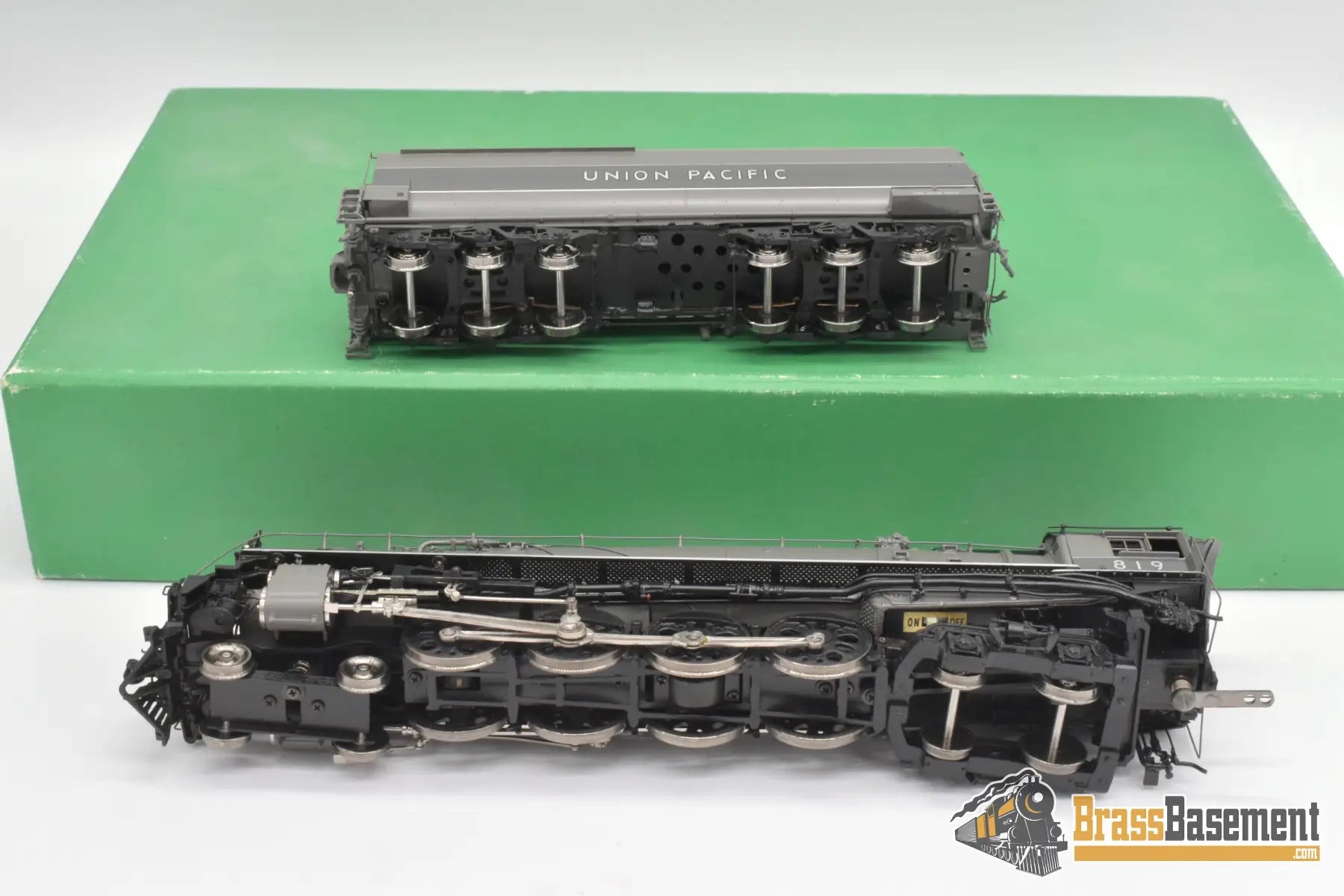 Ho Brass - Overland Omi 4532.1 Union Pacific Fef- 1 #819 Grayhound Mint F/P Steam