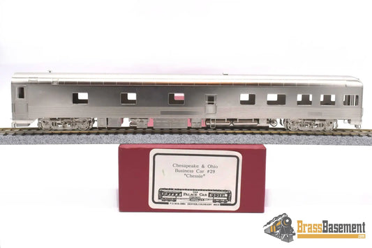 Ho Brass - Pcc Palace Car Company Chesapeake & Ohio C&O Business #29 Plated Mint Passenger