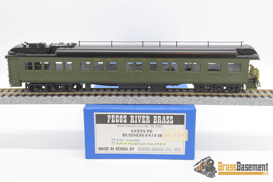 Ho Brass - Pecos River Santa Fe Business Car #10 F/P Passenger