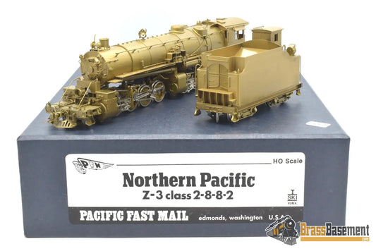 Ho Brass - Pfm Ski Northern Pacific Np Z - 3 2 - 8 - 8 - 2 Unpainted Mint Steam