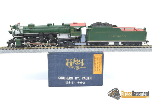 Ho Brass - Pfm Southern Railway Ps - 4 4 - 6 - 2 #1401 Nice Paint & Weathering Steam