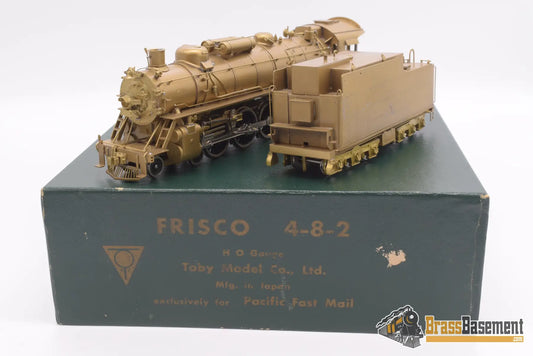 Ho Brass - Pfm Toby Crown Frisco 1500 Class 4 - 8 - 2 Unpainted Steam