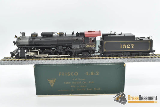 Ho Brass - Pfm Toby Frisco 4 - 8 - 2 #1527 Mountain Custom Painted Nice! Steam