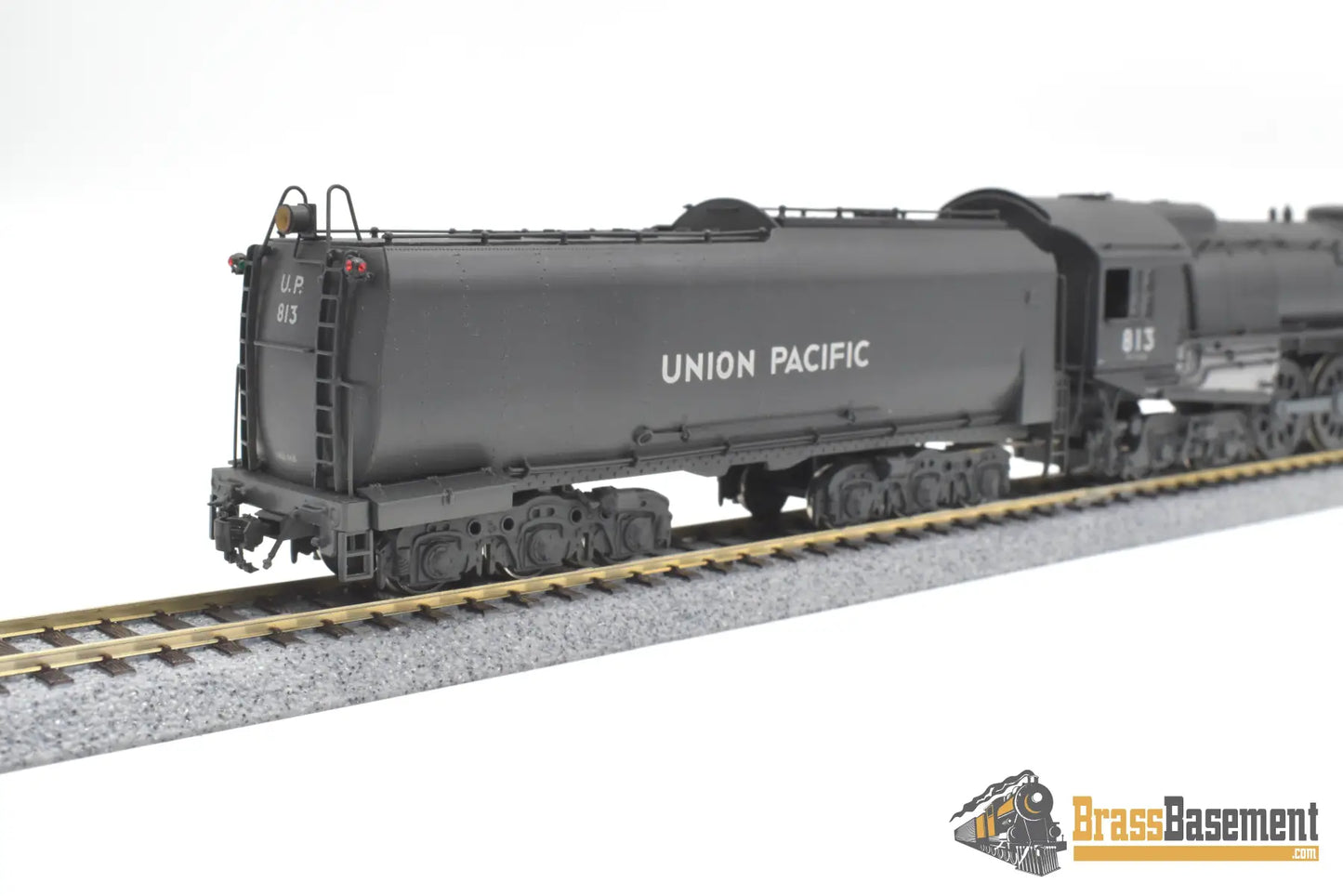 Ho Brass - Pfm Up Union Pacific Fef-1 4-8-4 #813 Custom Paint Runs Well Steam