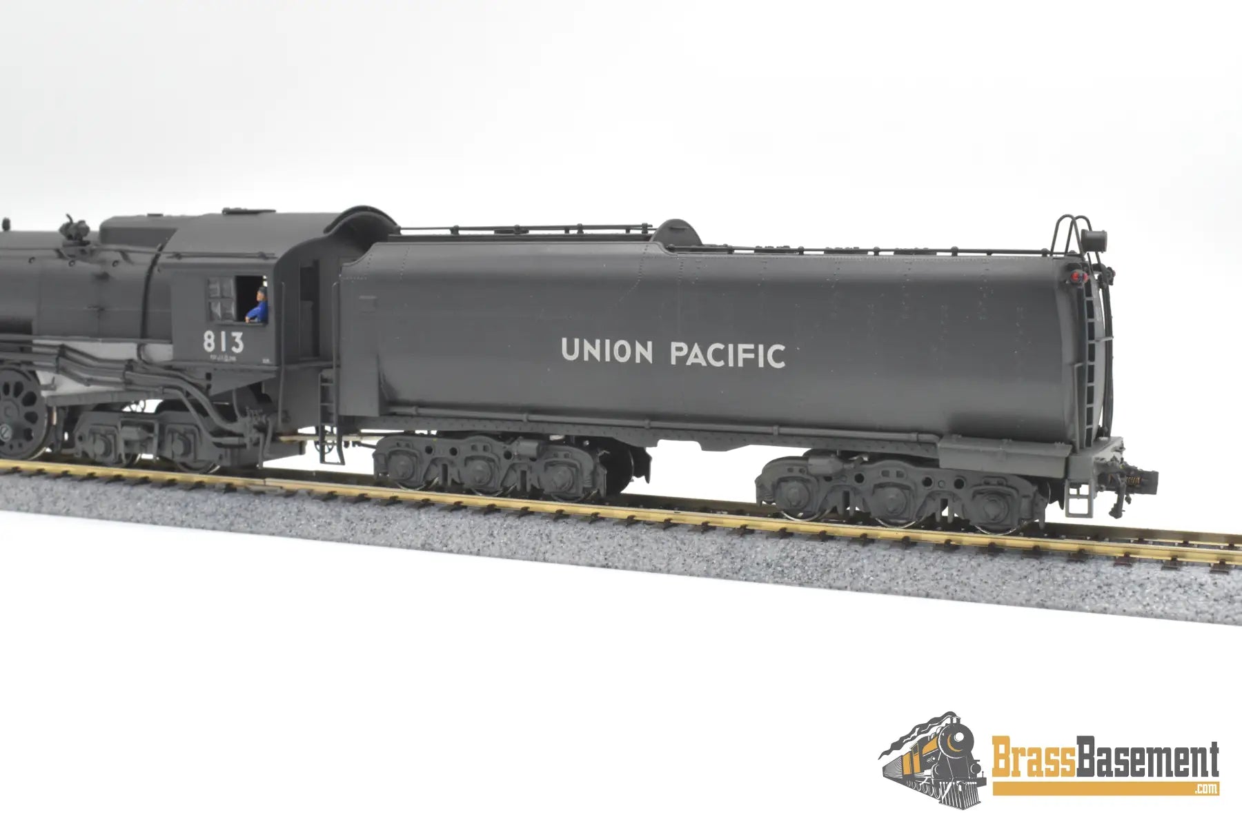 Ho Brass - Pfm Up Union Pacific Fef-1 4-8-4 #813 Custom Paint Runs Well Steam