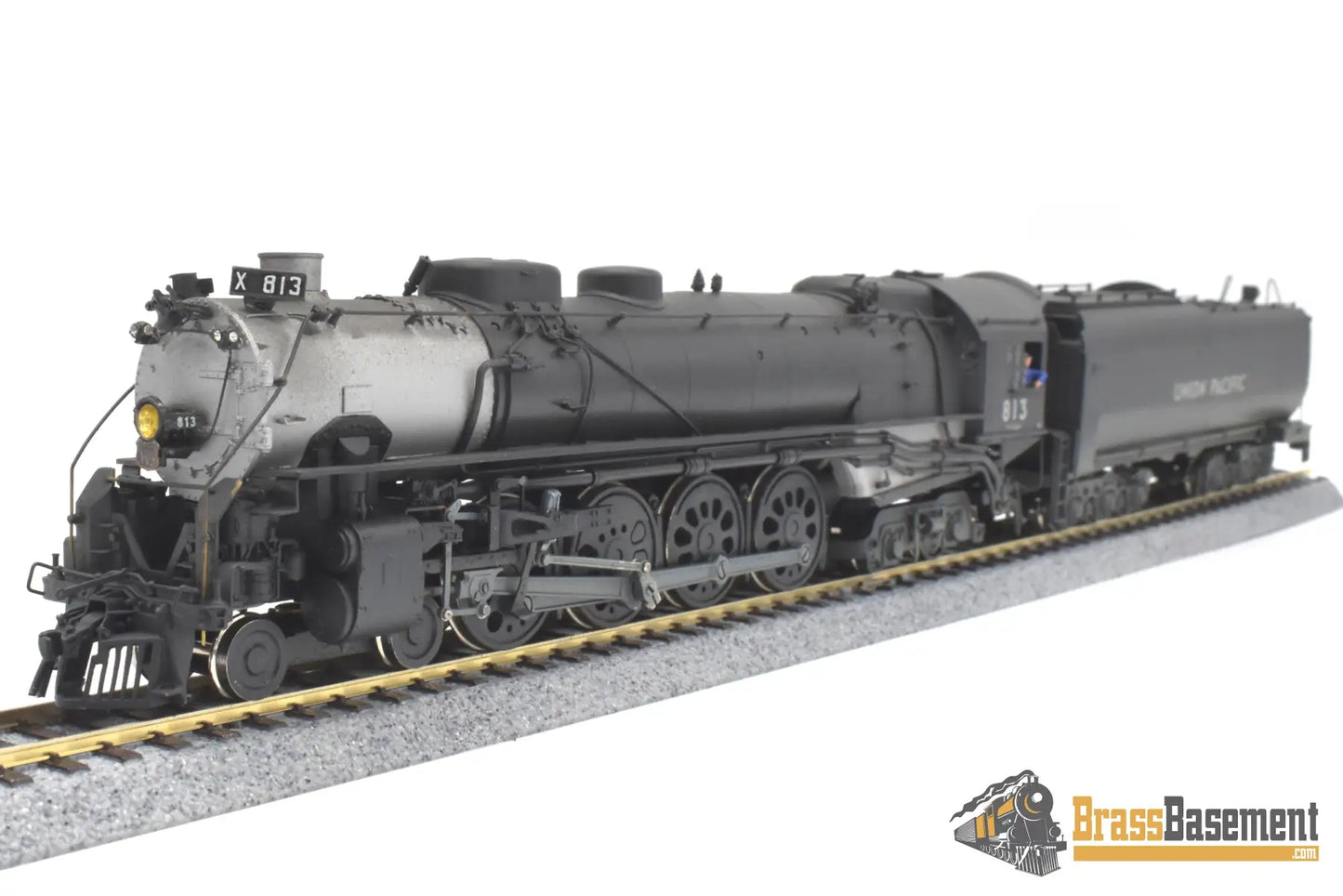 Ho Brass - Pfm Up Union Pacific Fef-1 4-8-4 #813 Custom Paint Runs Well Steam