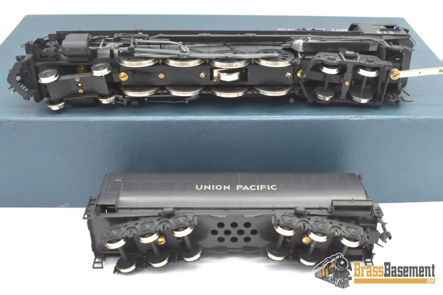 Ho Brass - Pfm Up Union Pacific Fef-1 4-8-4 #813 Custom Paint Runs Well Steam