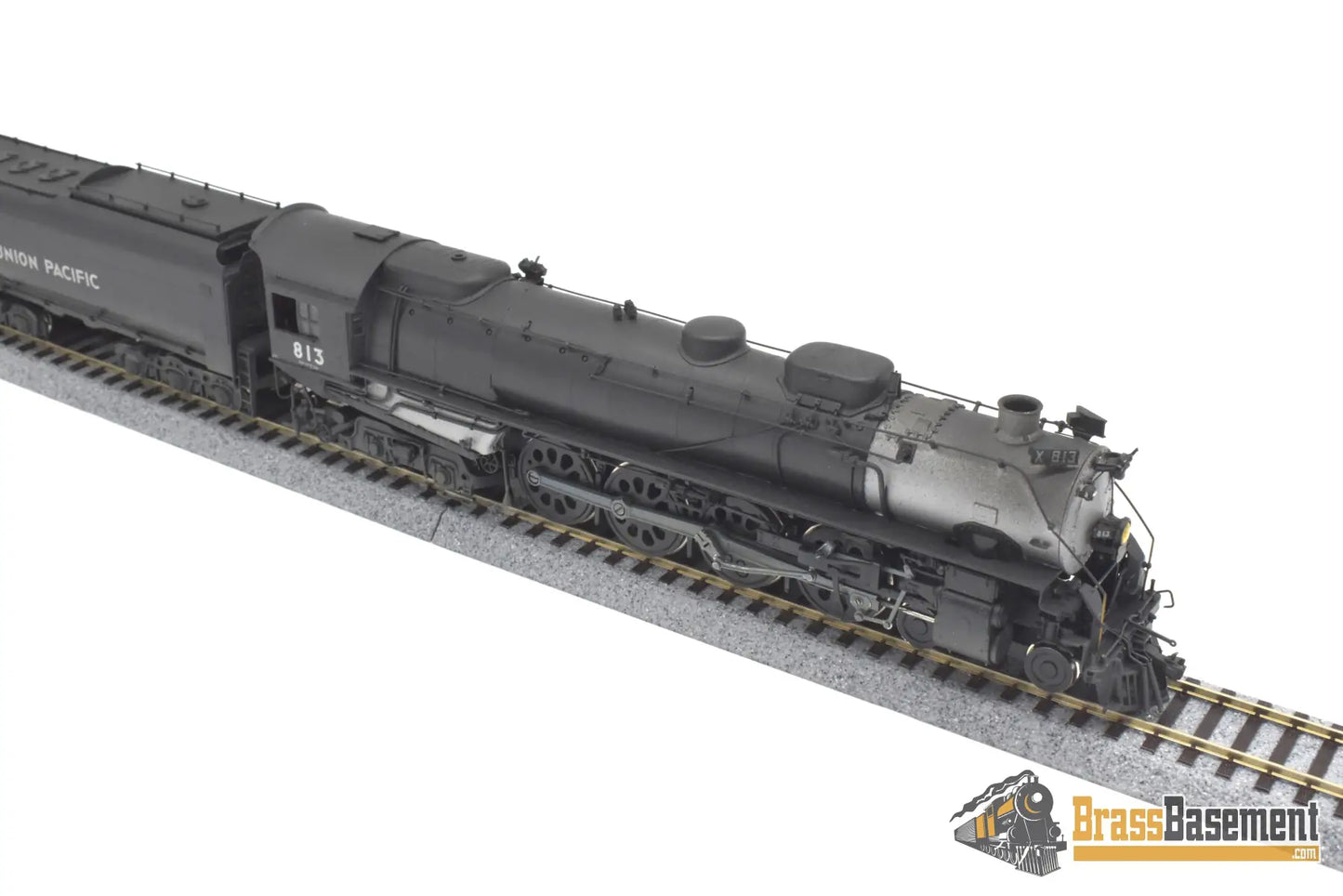 Ho Brass - Pfm Up Union Pacific Fef-1 4-8-4 #813 Custom Paint Runs Well Steam