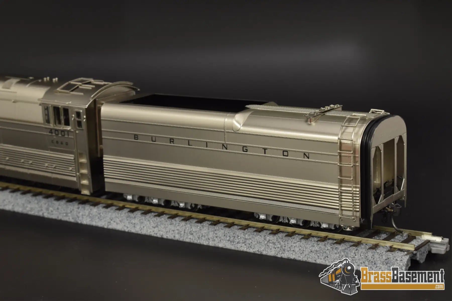 Ho Brass - Precision Scale Co. Psc Cb&Q Burlington ’Aeolus’ S - 4A Streamlined 4 - 6 - 4 Steam