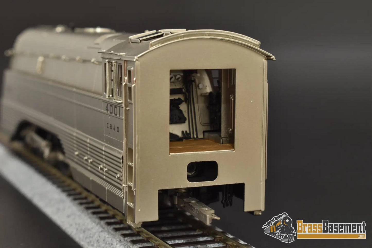 Ho Brass - Precision Scale Co. Psc Cb&Q Burlington ’Aeolus’ S - 4A Streamlined 4 - 6 - 4 Steam