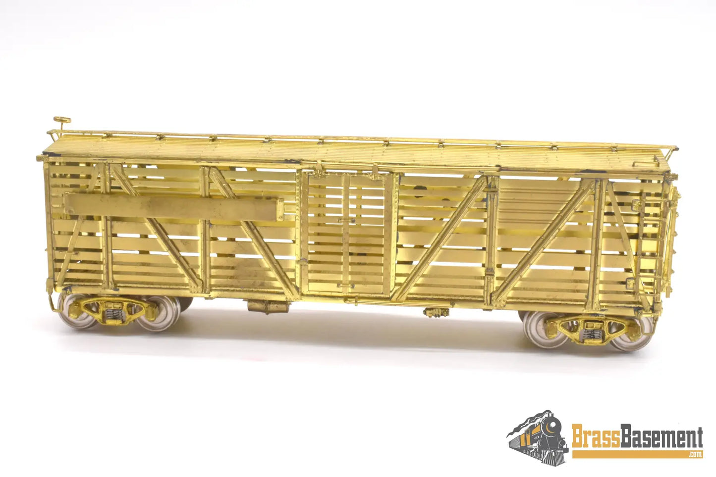 Ho Brass - Psc 15600 Pennsylvania Rr Prr Stock Car K8A Rebuilt Unpainted Freight