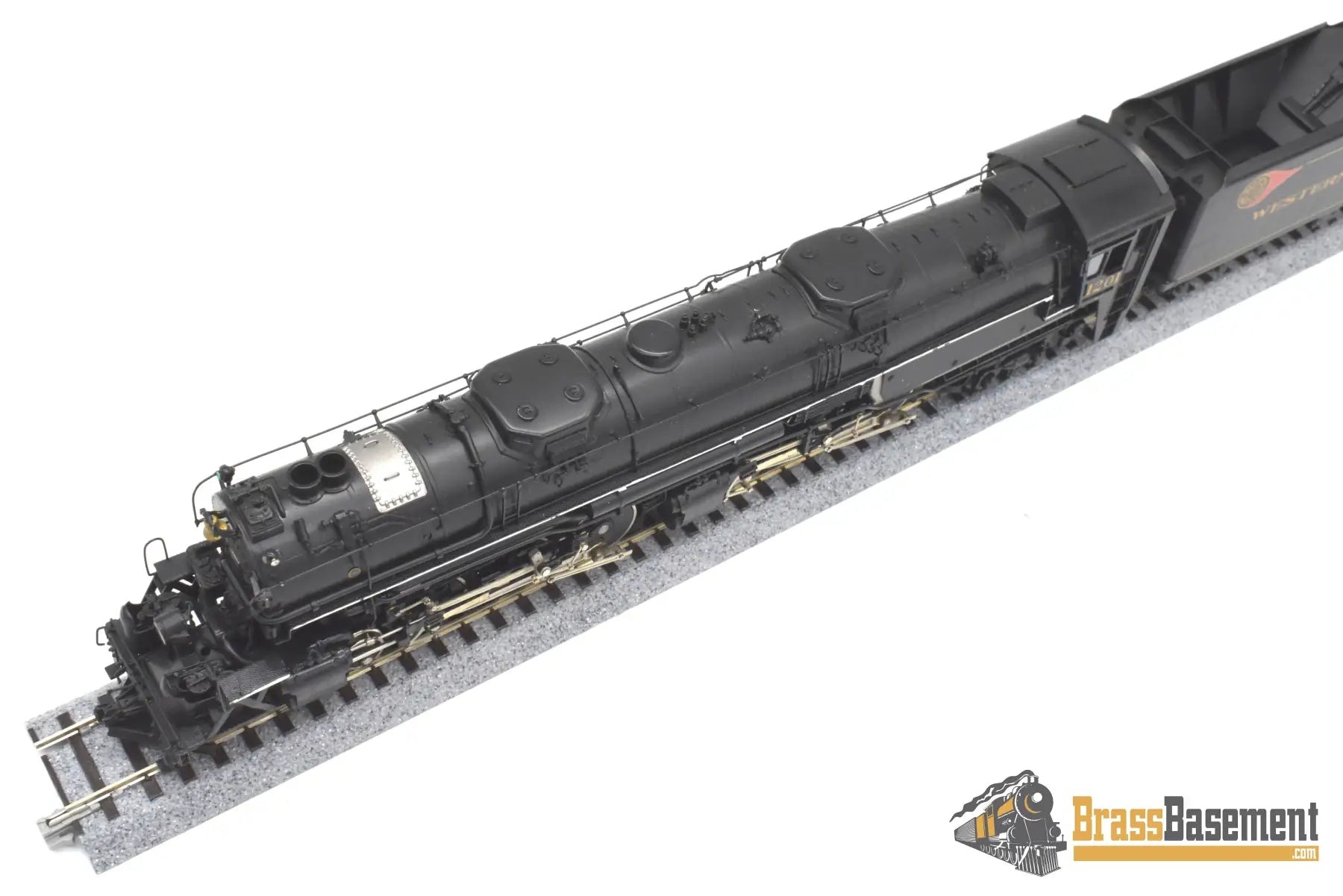 Ho Brass - Psc 16042-1 Western Maryland Wm M-2 4-6-6-4 #1201 Factory Painted Steam