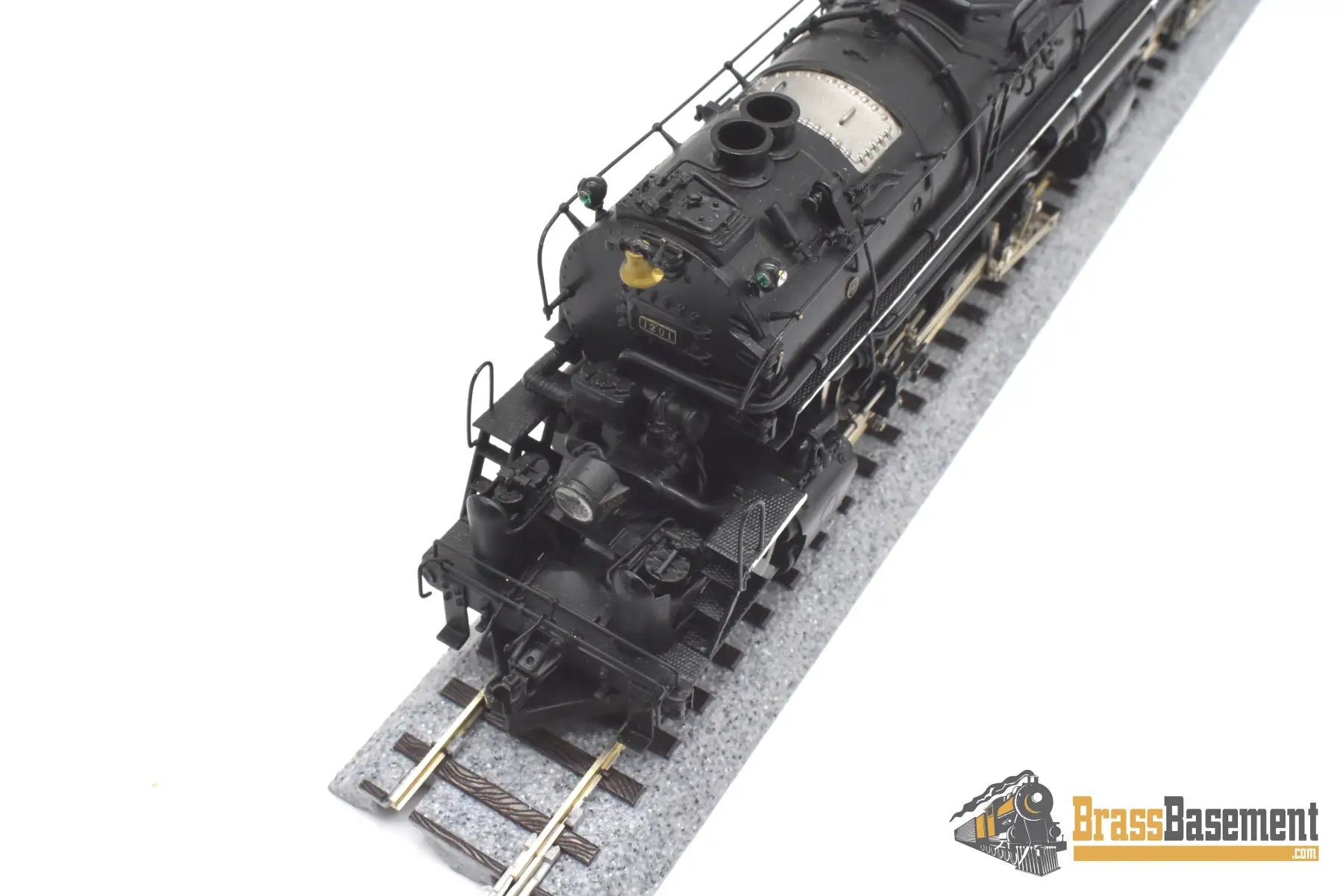 Ho Brass - Psc 16042-1 Western Maryland Wm M-2 4-6-6-4 #1201 Factory Painted Steam