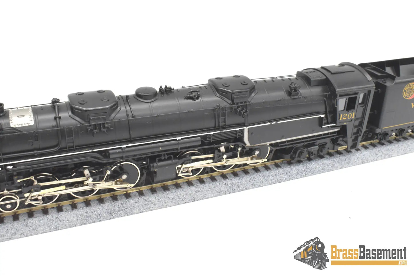 Ho Brass - Psc 16042-1 Western Maryland Wm M-2 4-6-6-4 #1201 Factory Painted Steam