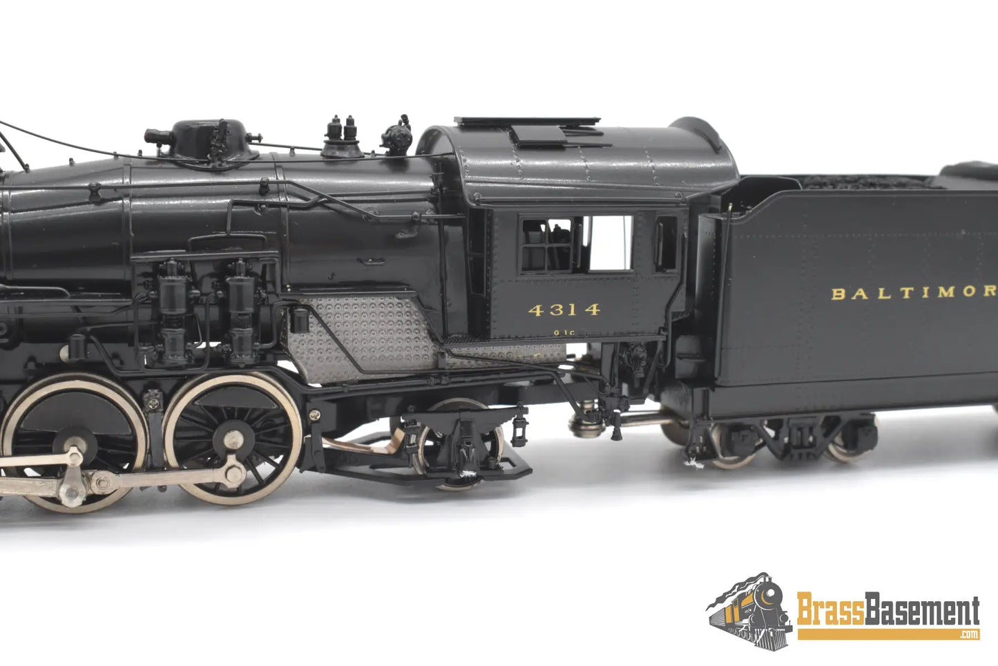 Ho Brass - Psc 16534-1 B&O Baltimore & Ohio 2-8-2 Q-1C #4314 F/P Mint Steam