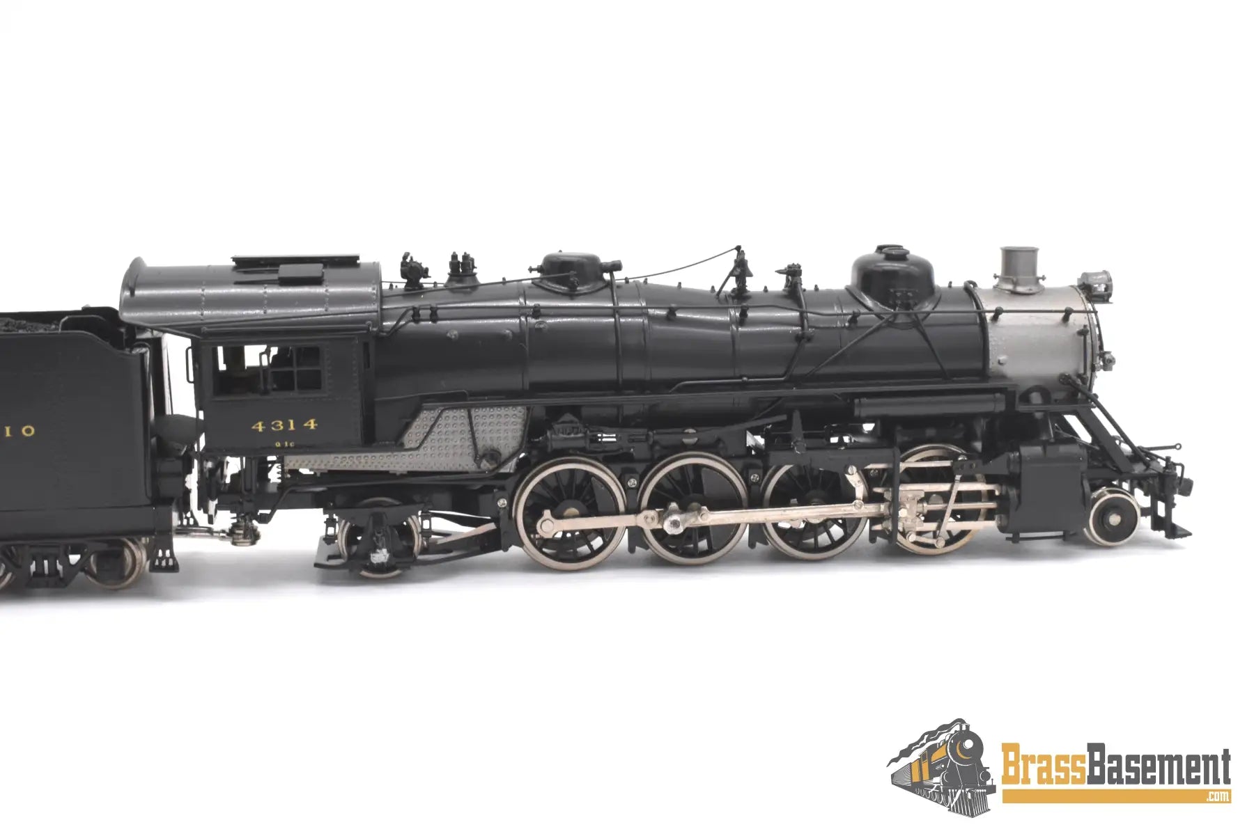 Ho Brass - Psc 16534-1 B&O Baltimore & Ohio 2-8-2 Q-1C #4314 F/P Mint Steam