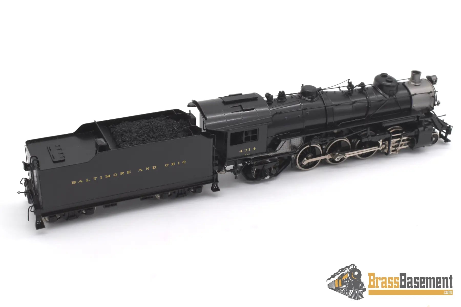 Ho Brass - Psc 16534-1 B&O Baltimore & Ohio 2-8-2 Q-1C #4314 F/P Mint Steam