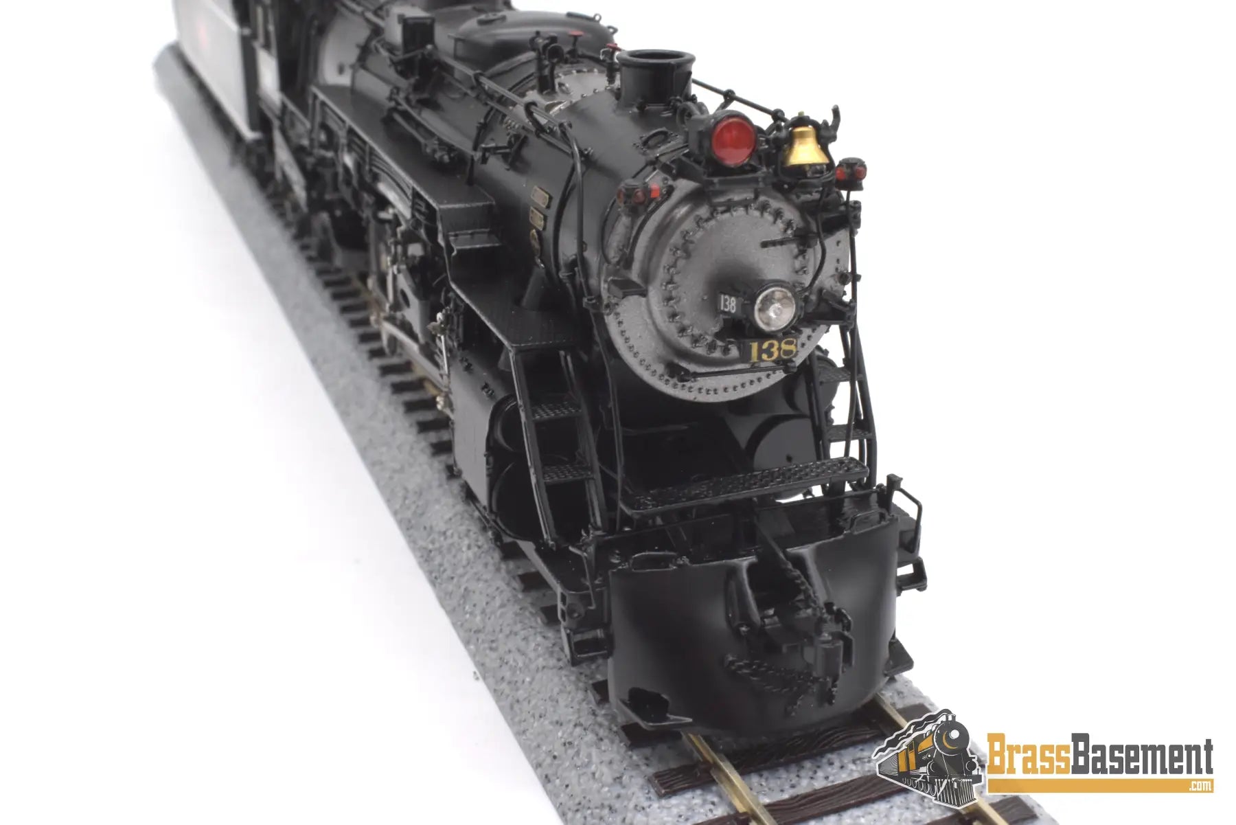 Ho Brass - Psc #17300-1 Milwaukee Road F6 4-6-4 Hudson #138 F/P Superb Model Steam