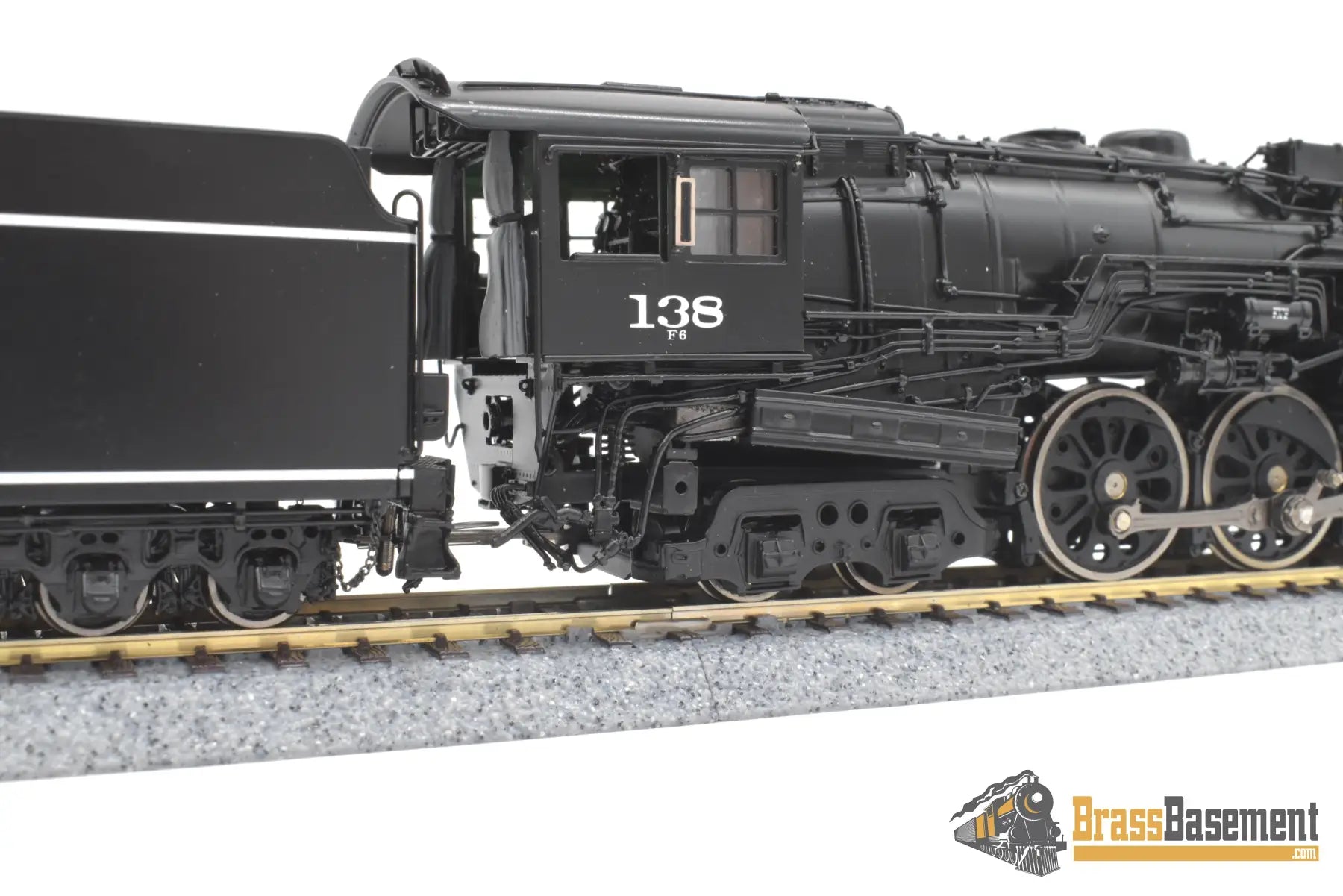 Ho Brass - Psc #17300-1 Milwaukee Road F6 4-6-4 Hudson #138 F/P Superb Model Steam