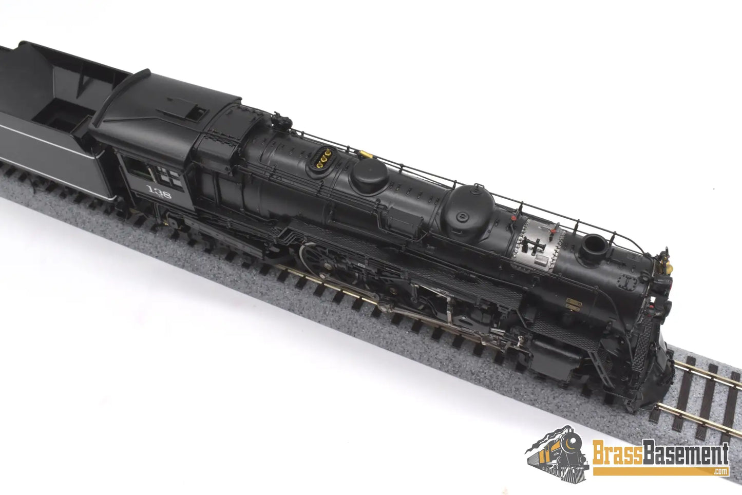 Ho Brass - Psc #17300-1 Milwaukee Road F6 4-6-4 Hudson #138 F/P Superb Model Steam