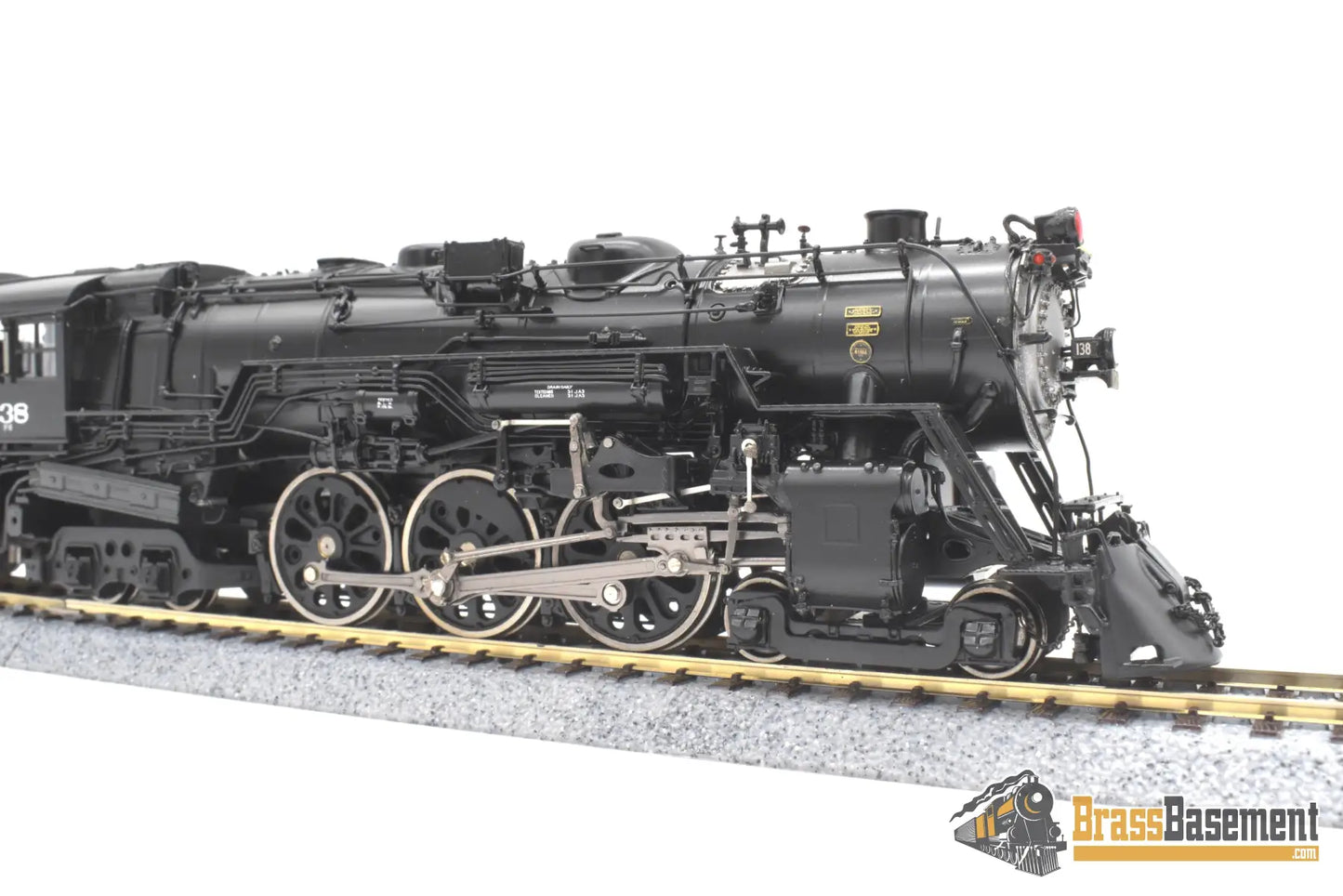 Ho Brass - Psc #17300-1 Milwaukee Road F6 4-6-4 Hudson #138 F/P Superb Model Steam