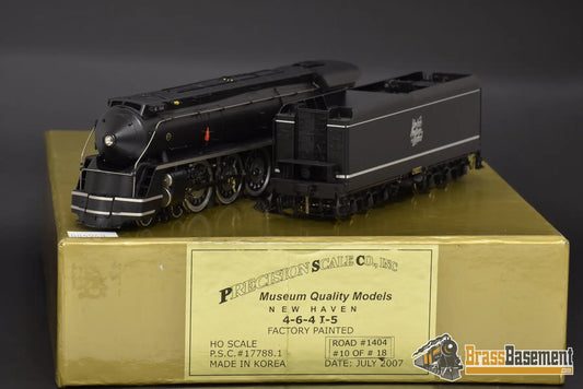 Ho Brass - Psc 17788.1 New Haven I5 4 - 6 - 4 Streamlined Hudson Fp #10/18 Steam