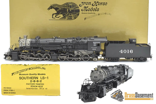 Ho Brass - Psc 17790-1 Southern Railway Ls-1 2-8-8-2 #4016 Articulated F/P Korea Steam