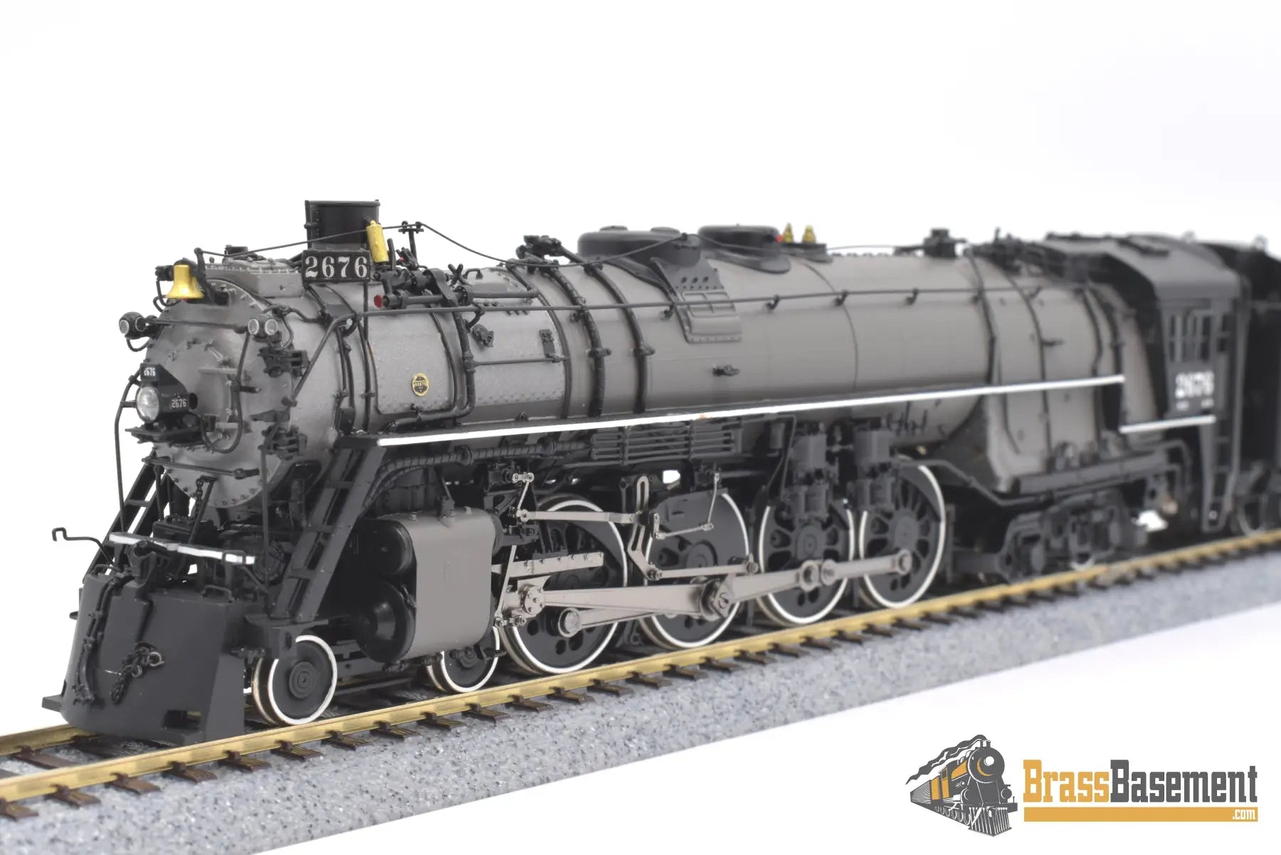 【配送】HO W&R Northern Pacific 4-8-4 Class A Ver.3 Oil Gray Boiler 外国車輌