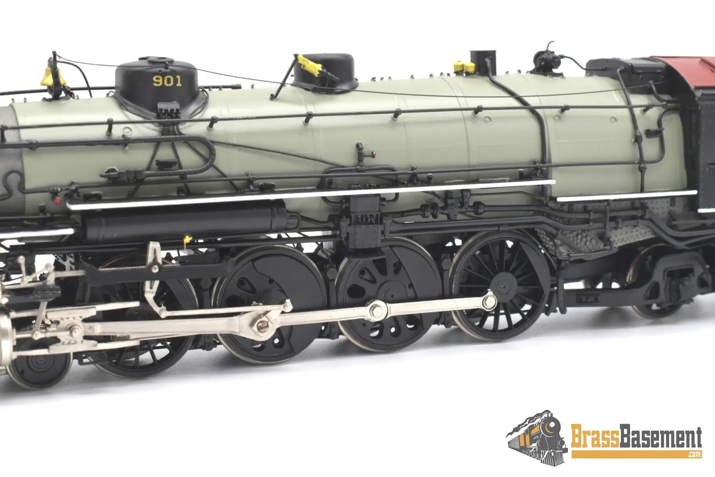 Ho Brass - Psc 18106-1 Texas & Pacific T&P 4-8-2 M-1 Mountain #901 Mint Steam