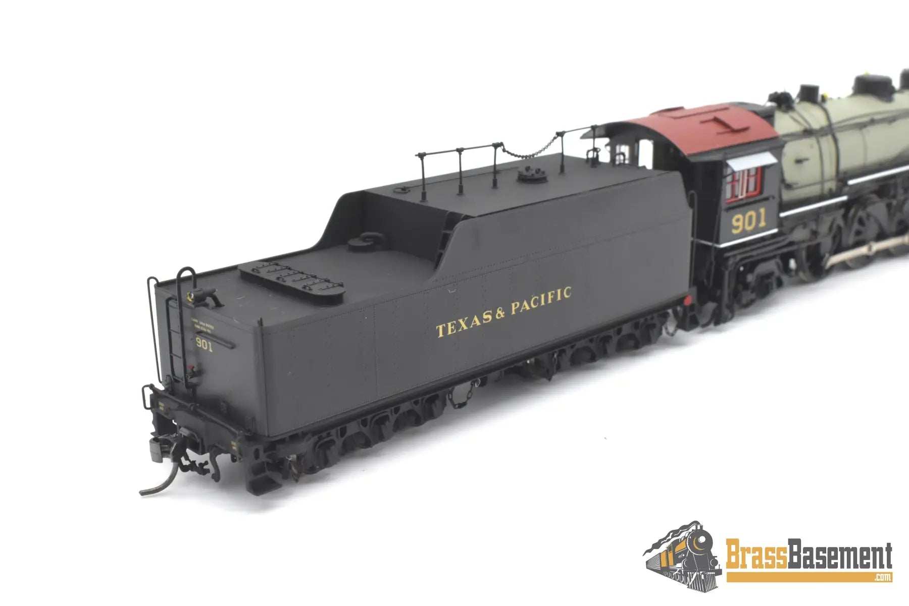 Ho Brass - Psc 18106-1 Texas & Pacific T&P 4-8-2 M-1 Mountain #901 Mint Steam