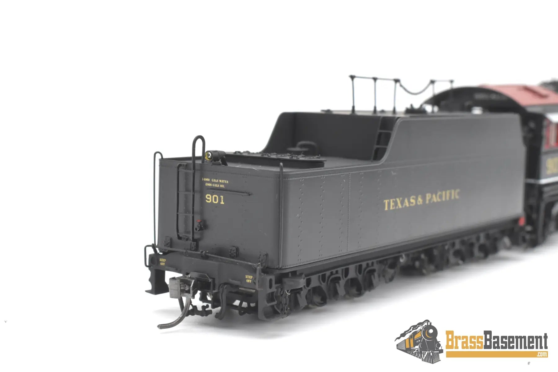 Ho Brass - Psc 18106-1 Texas & Pacific T&P 4-8-2 M-1 Mountain #901 Mint Steam