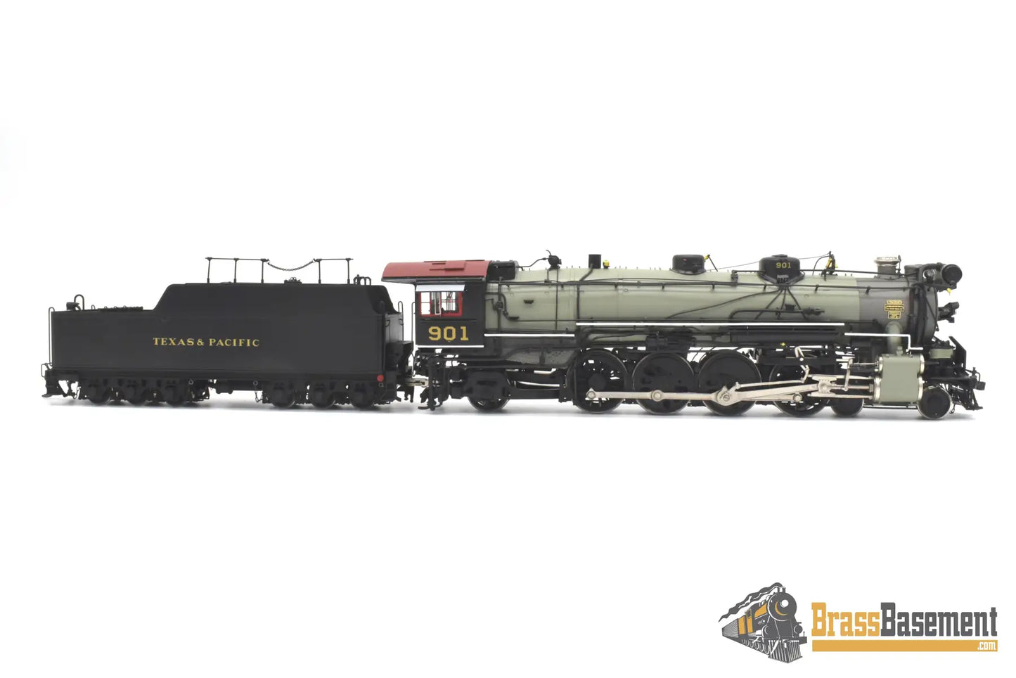 Ho Brass - Psc 18106-1 Texas & Pacific T&P 4-8-2 M-1 Mountain #901 Mint Steam