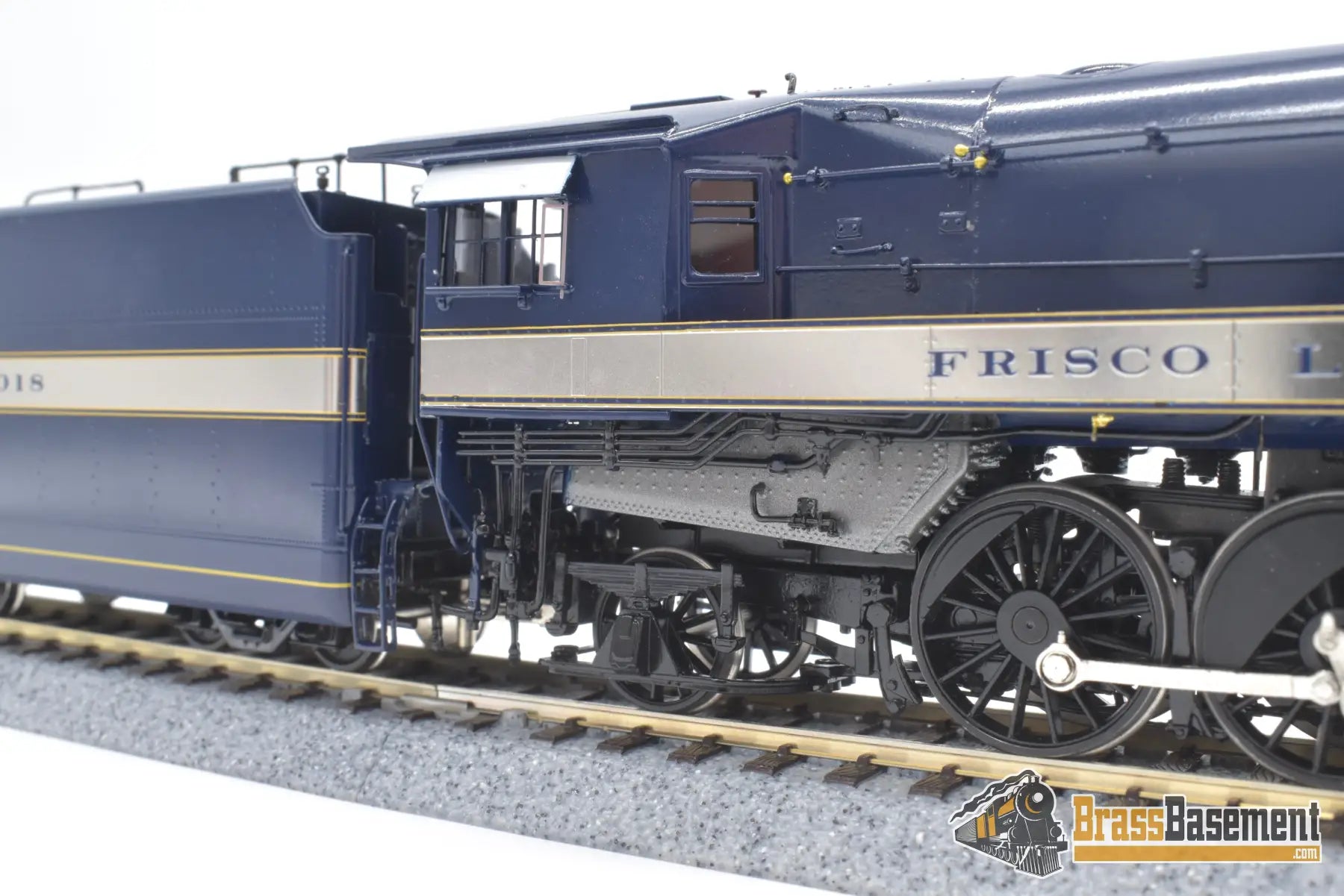 Ho Brass - Psc 18360.2 Frisco 4-6-2 Streamlined ’Firefly’ 2013 Run #4/27 High Gloss Steam