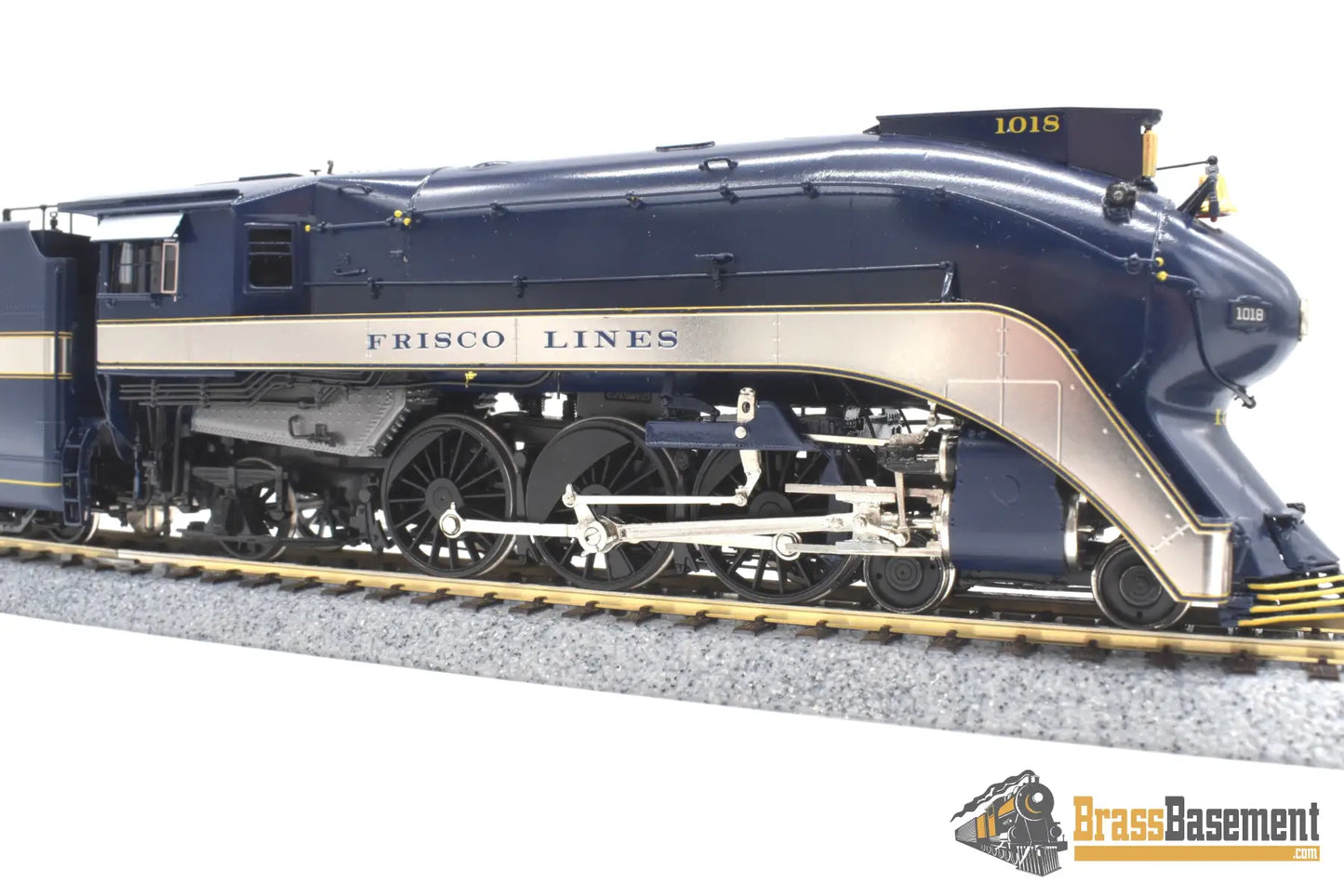 Ho Brass - Psc 18360.2 Frisco 4-6-2 Streamlined ’Firefly’ 2013 Run #4/27 High Gloss Steam