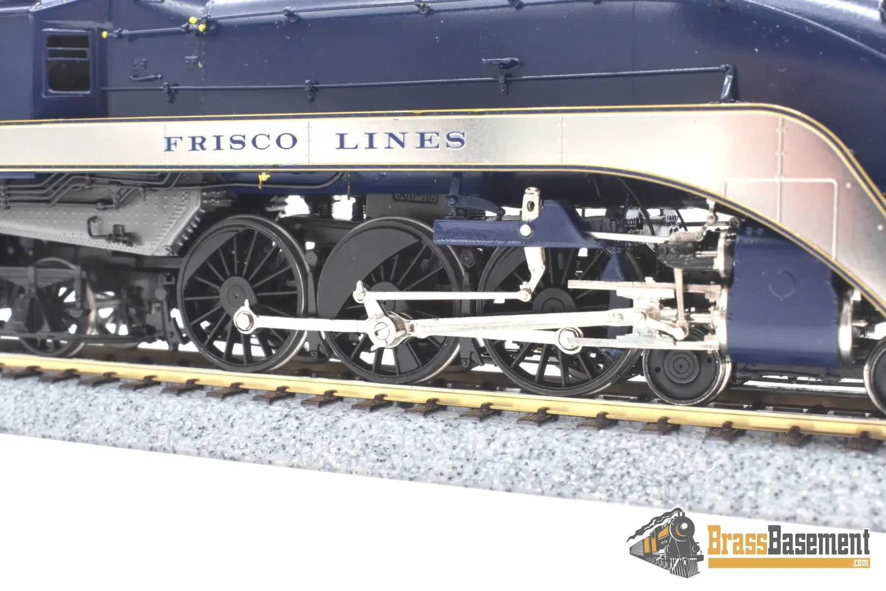 Ho Brass - Psc 18360.2 Frisco 4-6-2 Streamlined ’Firefly’ 2013 Run #4/27 High Gloss Steam