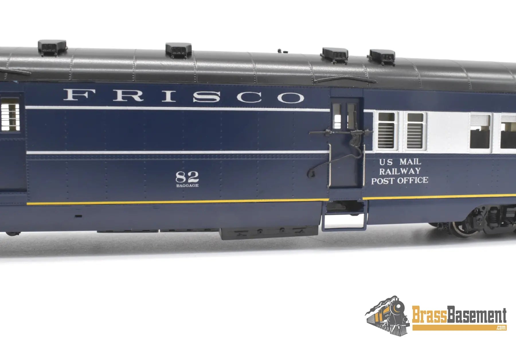 Ho Brass - Psc 18420.1 Frisco Firefly 3 Car Passenger Set 2013 Run Lights Std Gloss