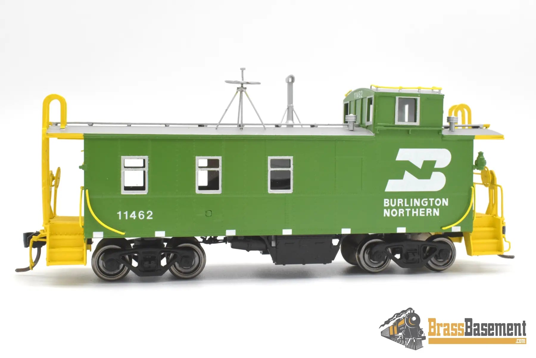 Ho Brass - Railway Classics Burlington Northern Bn Ne-10 Steel Caboose #11462 Green