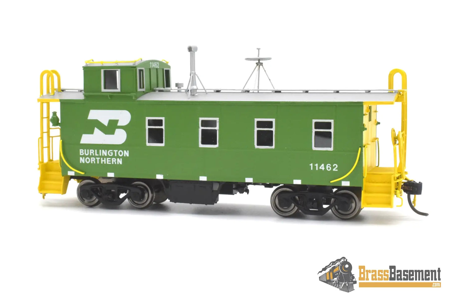 Ho Brass - Railway Classics Burlington Northern Bn Ne-10 Steel Caboose #11462 Green