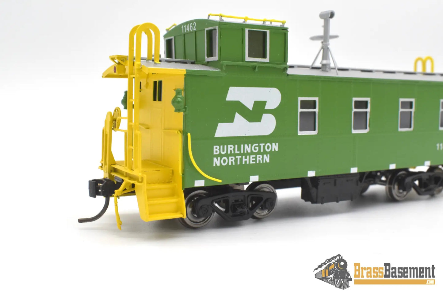 Ho Brass - Railway Classics Burlington Northern Bn Ne-10 Steel Caboose #11462 Green