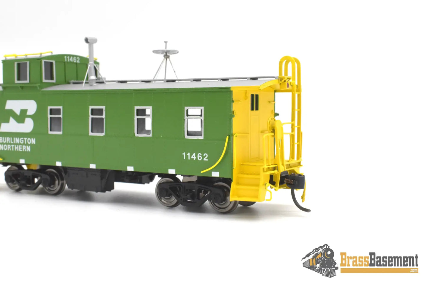 Ho Brass - Railway Classics Burlington Northern Bn Ne-10 Steel Caboose #11462 Green