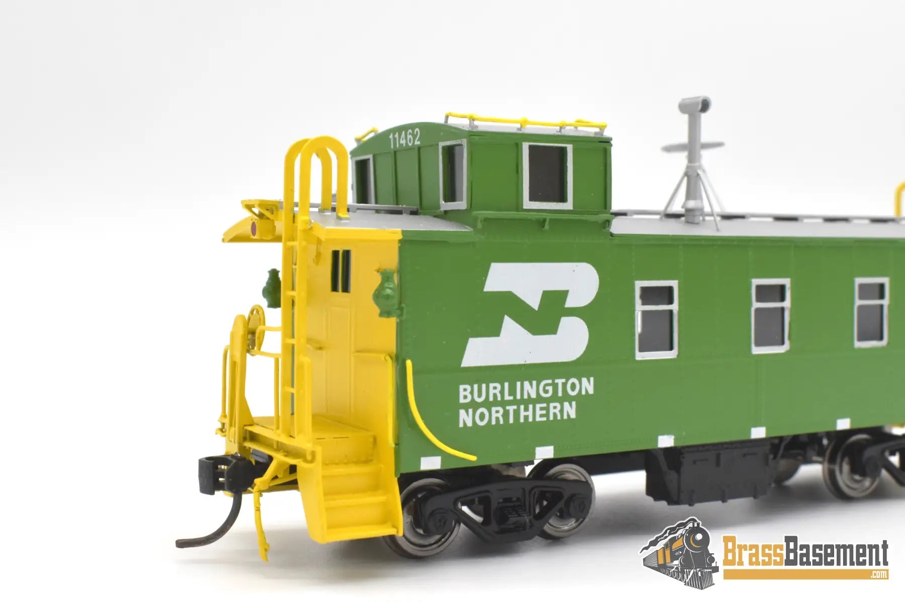 Ho Brass - Railway Classics Burlington Northern Bn Ne-10 Steel Caboose #11462 Green