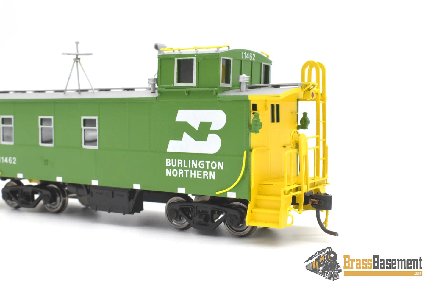 Ho Brass - Railway Classics Burlington Northern Bn Ne-10 Steel Caboose #11462 Green