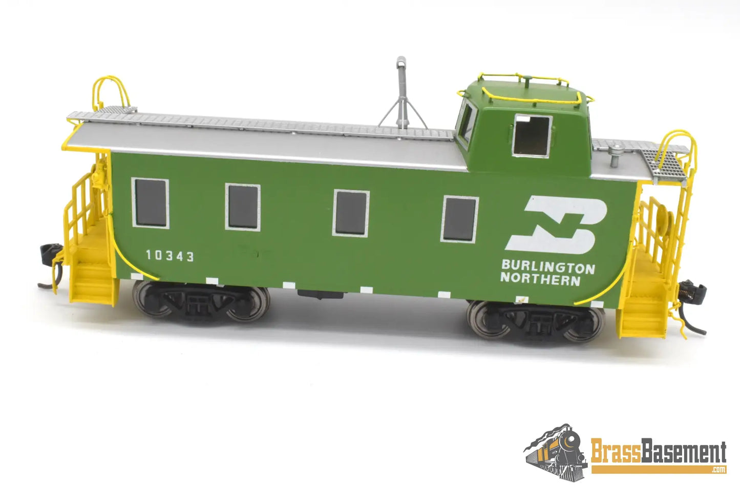 Ho Brass - Railway Classics Burlington Northern Bn Ne-12 Steel Caboose #10343 Streamlined Cupola