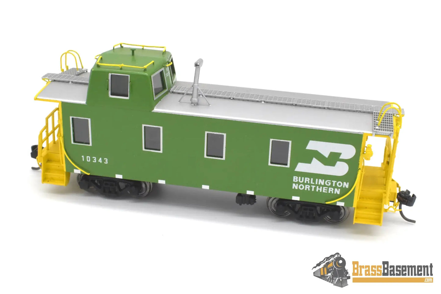 Ho Brass - Railway Classics Burlington Northern Bn Ne-12 Steel Caboose #10343 Streamlined Cupola