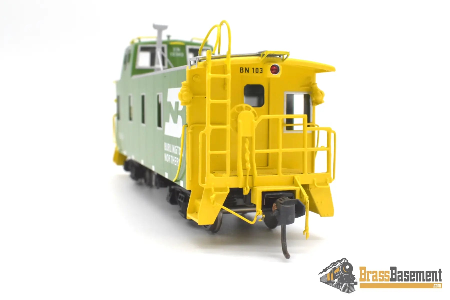 Ho Brass - Railway Classics Burlington Northern Bn Ne-12 Steel Caboose #10343 Streamlined Cupola