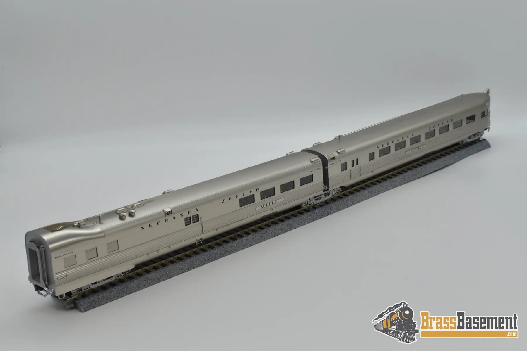 Ho Brass - Railway Classics Nz01 Nebraska Zephyr 7 Car Set ’Train Of The Gods’ Passenger