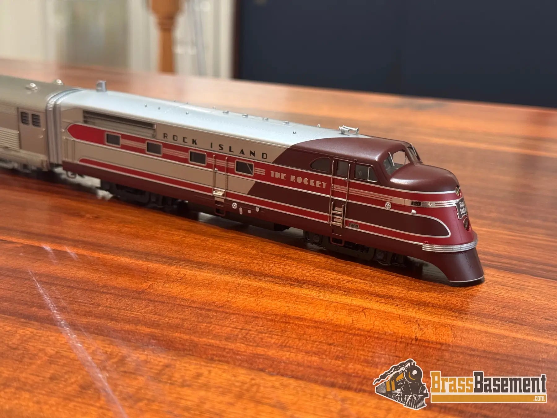 HO Brass - Railway Classics PR Peoria Rocket 1937 TA Diesel #601 w/ 4 Car Set - 1of25 Passenger