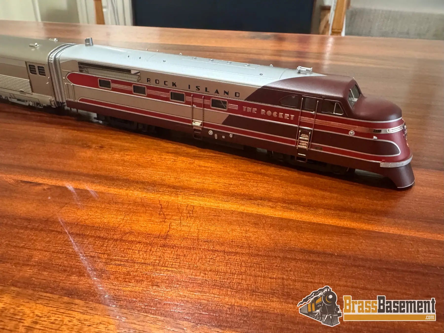 HO Brass - Railway Classics PR Peoria Rocket 1937 TA Diesel #601 w/ 4 Car Set - 1of25 Passenger